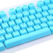 Picture of 104 Keys Double Shot PBT Backlit Keycaps for Mechanical Keyboard (Blue)