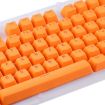Picture of 104 Keys Double Shot PBT Backlit Keycaps for Mechanical Keyboard (Orange)