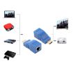 Picture of HDMI to RJ45 Extender Adapter (Receiver & Transmitter) by Cat-5e/6 Cable, Transmission Distance: 30m (Blue)