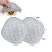 Picture of Floor Drain Pad With Suction Pad Kitchen Bathroom Anti Clogging Hair Strainer Sewer Floor Drain Plugs (Black)