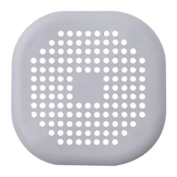 Picture of Floor Drain Pad With Suction Pad Kitchen Bathroom Anti Clogging Hair Strainer Sewer Floor Drain Plugs (Grey)