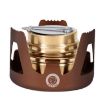 Picture of CSTUR Y2218 Outdoor Ultralight Aluminum Stove Camping Fishing Portable Liquid Alcohol Stoves (Bronze)