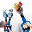 Picture of Robot Claw Hand Grabbing Stick Kids Wrist Strengthen Toy (Gray Red)