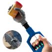 Picture of Robot Claw Hand Grabbing Stick Kids Wrist Strengthen Toy (Gray Red)