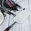 Picture of Universal Phone S Pattern Lanyard (White)