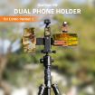 Picture of For DJI OSMO Pocket 3 Sunnylife ZJ756 Expanded Dual Phone Clamp Holder (Black)