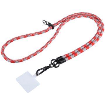 Picture of Universal Phone Pattern Lanyard (Grey Red)