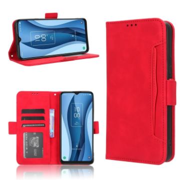 TCL 40 XE 5G/40 NxtPaper 5G Leather Phone Case (Red) - 1