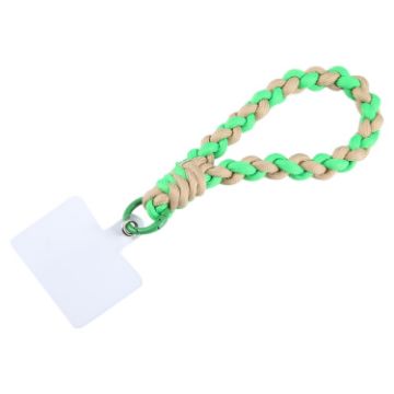 Picture of Universal Phone Four Strand Short Lanyard (Beige Green)
