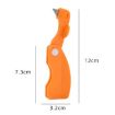 Picture of Foldable Orange Peeler Stripper Peeling Knife Kitchen Tool (Orange)