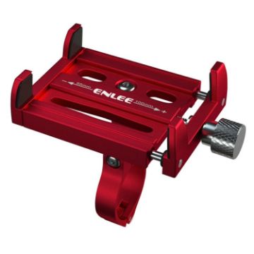 Picture of ENLEE Aluminum Alloy Phone Holder Bicycle Riding Fixed Navigation Mount (Red)