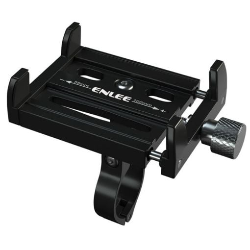 Picture of ENLEE Aluminum Alloy Phone Holder Bicycle Riding Fixed Navigation Mount (Black)