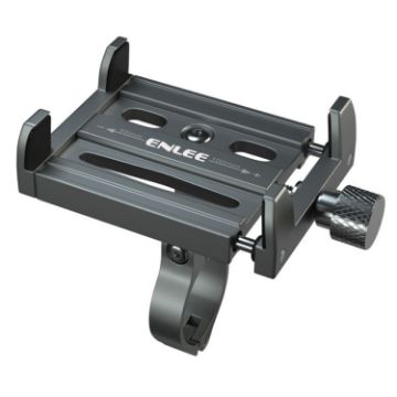 Picture of ENLEE Aluminum Alloy Phone Holder Bicycle Riding Fixed Navigation Mount (Titanium)