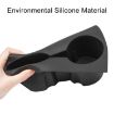 Picture of For Tesla Model 3/Y Car Center Console Water Cup Holder All-inclusive Protective Pad (Black)