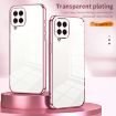 Samsung Galaxy M53 5G Transparent Plating Phone Case (Black) - 2