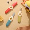 Picture of 5 In 1 Multifunctional Fruit Knife Camping Travel Portable Pocket Knives (Yellow)