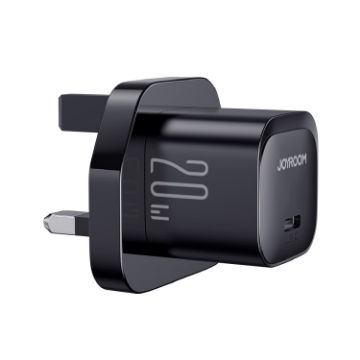 JOYROOM JR-TCF02 PD Type-C 20W Mini Charger - UK Plug (Black) - 1