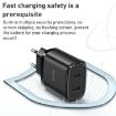 Yesido YC54 Dual USB-C/Type-C Travel Charger with 1m Cable EU Plug - 5
