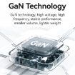 USAMS PD35W Dual Port GaN Fast Charger, UK Plug - White - 3