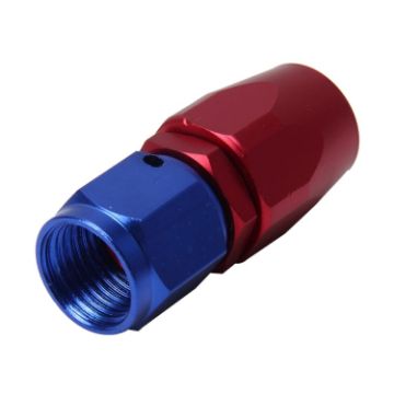 Picture of Pipe Joints 0 Degree Swivel Oil Fuel Fitting Adaptor Oil Cooler Hose Fitting Aluminum Alloy AN6 Fitting Car Auto Accessories