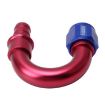 Picture of Pipe Joints 180 Degree Swivel Oil Fuel Fitting Adaptor Oil Cooler Hose Fitting Aluminum Alloy AN12 Curved Fitting Car Auto Accessories