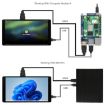 Picture of Waveshare Raspberry Pi 5.5 inch 2K Capacitive Touch LCD Display (Black)
