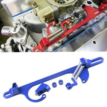 Picture of Car Modification Throttle Base Cable Base Section Aluminum Alloy Throttle Cable (Blue)