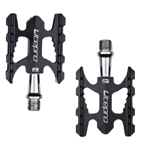 Litepro Ultralight Folding Bike Pedal K3 - Black - 1