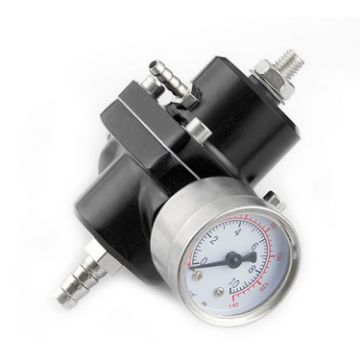 Picture of 0-140PSI Universal Car Fuel Pressure Regulator with Gauge Adjustable Oil Pressure Regulator