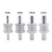 6mm Aluminium Alloy Fuel Petrol One Way Non Return Check Valve - 4
