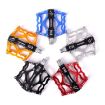 Mountain Bike Aluminum Alloy Non-Slip Pedal (Red) - 5