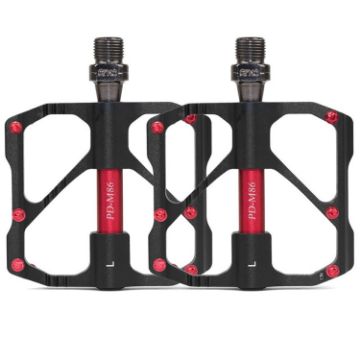 Picture of 1 Pair PROMEND Mountain Bike Road Bike Bicycle Aluminum Pedals (PD-M86 Black)