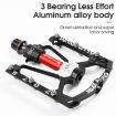 West Biking Mountain Bike Aluminum Pedal - Lightweight Silver - 5