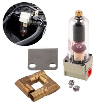 Picture of Engine Oil Separator Catch Reservoir Black Tank Can Automatic Version for Honda Civic