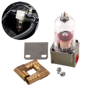 Picture of Engine Oil Separator Catch Reservoir Black Tank Can Manual Version for Honda Civic