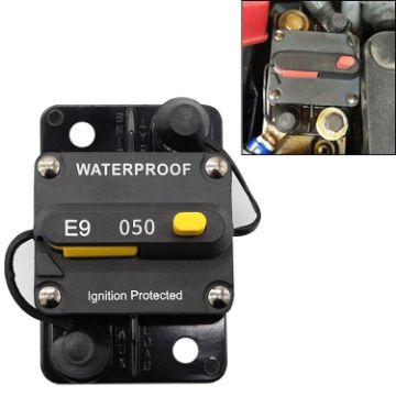 Off-road Vehicle 50A Manual Circuit Breaker - Overcurrent Protector - 1