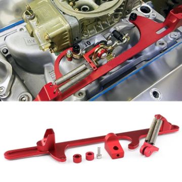 Picture of Car Modification Accessories Aluminum Alloy 4500 Series Cable Base Throttle Bracket Throttle Valve Cable (Red)
