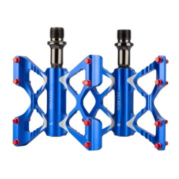 Picture of PROMEND PD-M56 1 Pair Mountain Bicycle Aluminum Alloy 3-Bearings Pedals (Blue)