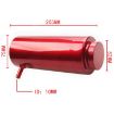 Car Universal Aluminum Cooling Water Tank Bottle 800ML Silver - 4