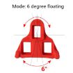 Picture of 1pair Bicycle Pinch Group Combination Screw Highway Car Riding Shoes Bicycle Lock Tablet (Red)