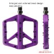 MEROCA Mountain Bike Nylon Pedal - Purple - 4