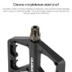 Picture of PROMEND PD-M42 1 Pair Mountain Bicycle Nylon High-speed Bearing Pedals (Black)
