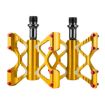 Picture of PROMEND PD-M56 1 Pair Mountain Bicycle Aluminum Alloy 3-Bearings Pedals (Gold)