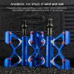 Promend PD-M56 Mountain Bicycle Aluminum Pedals - Gold (1 Pair) - 6