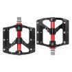 Picture of PROMEND PD-M88 1 Pair Mountain Bicycle Aluminum Alloy 3-Bearings Pedals (Black)