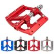 Picture of PROMEND PD-M88 1 Pair Mountain Bicycle Aluminum Alloy 3-Bearings Pedals (Red)