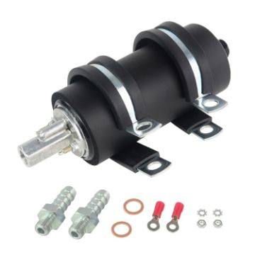 Picture of Car GSL392 Fuel Pump Inline High Pressure 255LPH Performance with Kit (Black)