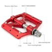 PROMEND PD-M88 Mountain Bike Aluminum Pedals (Titanium Color) - 3
