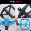 RACEWORK RK66 Mountain Bike Pedals - Black - 4