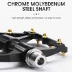 WEST BIKING Carbon Fiber Mountain Bike Pedal (Titanium) - 6